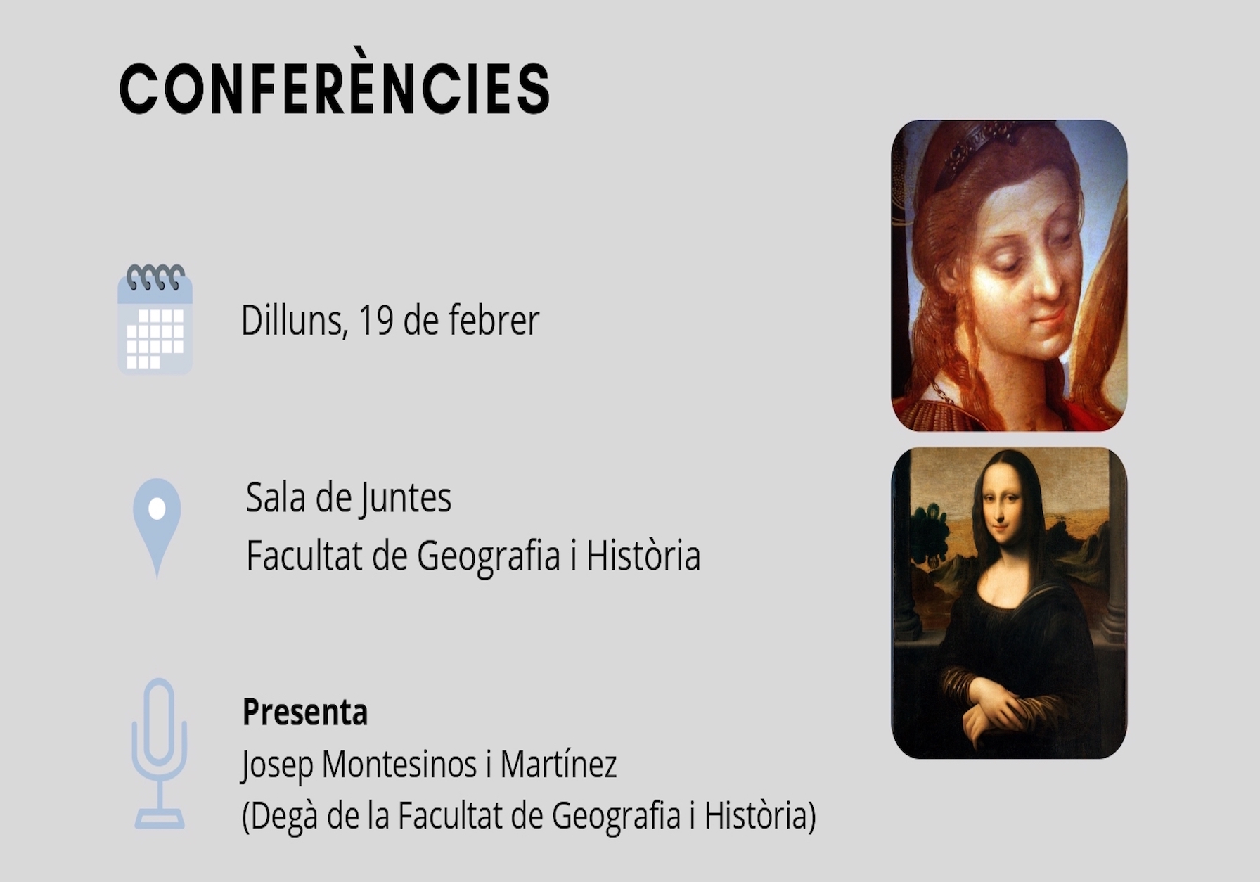 Conferència María Gómez Rodrigo: 